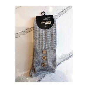 Grey Over the knee socks